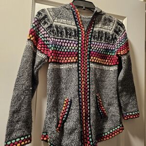 Custom made Peruvian hoodie